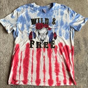 Wild & Free Tie-Dye Shirt